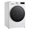 Máquina de lavar LG F2WR508S0W de carga frontal 8 kg 1160 rpm preta, branca