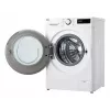 Máquina de lavar LG F2WR508S0W de carga frontal 8 kg 1160 rpm preta, branca