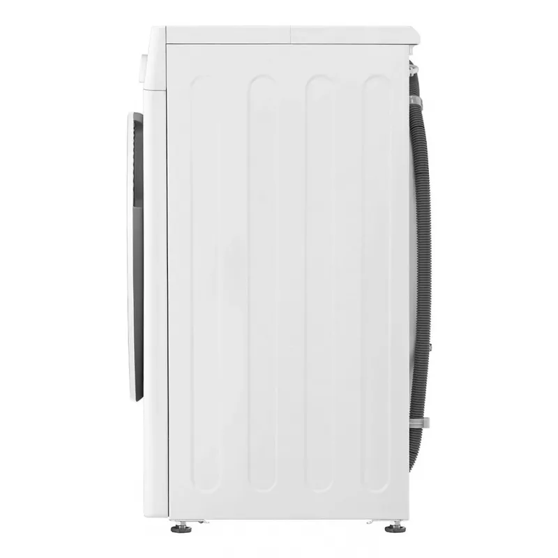 Máquina de lavar LG F2WR508S0W de carga frontal 8 kg 1160 rpm preta, branca