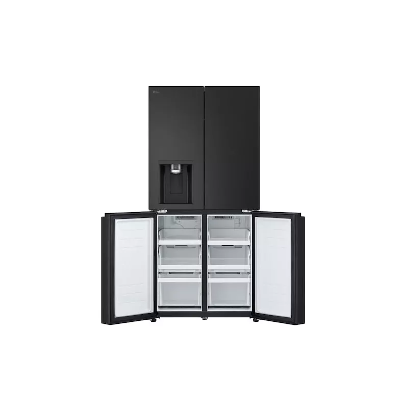 Frigorífico side-by-side LG GML861EPPE de instalação livre 506 L preto