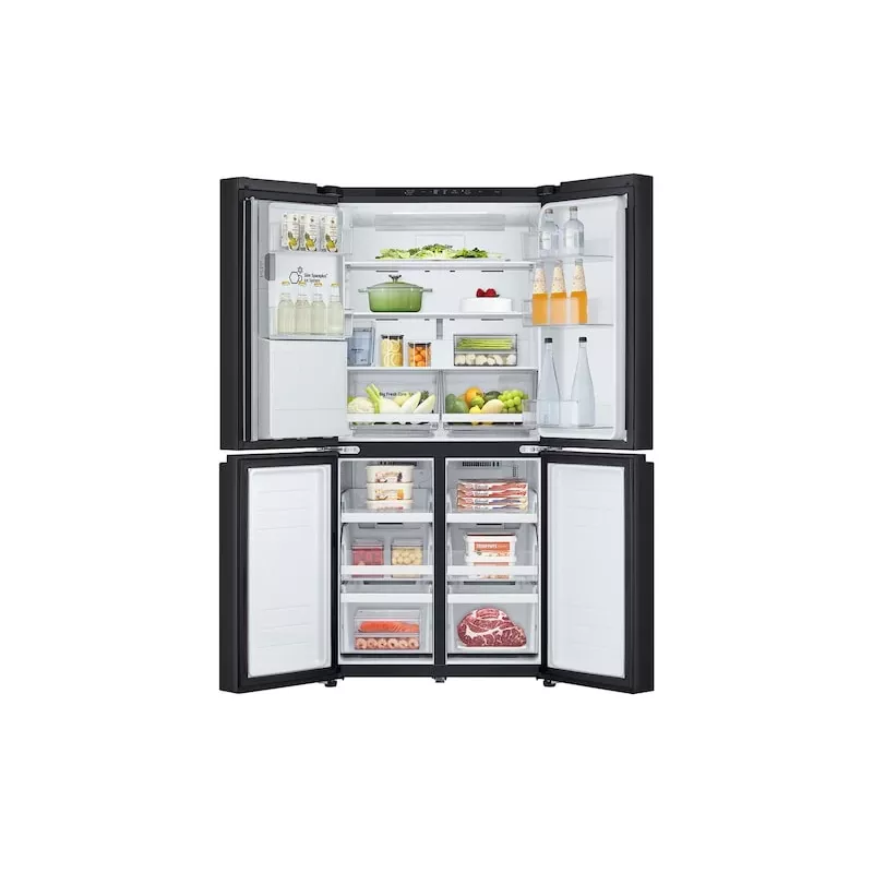 Frigorífico side-by-side LG GML861EPPE de instalação livre 506 L preto