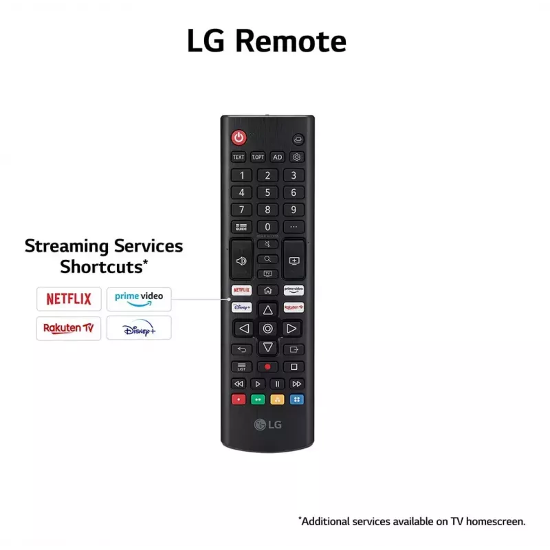 LG UHD 50UR78006LK 127 cm (50 polegadas) 4K Ultra HD Smart TV Wi-Fi preto