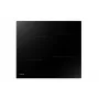 Samsung NZ64T3706A1 placa de indução de encastrar preta 60 cm por zonas 4 zona(s)