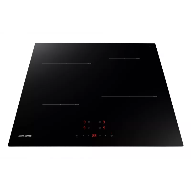 Samsung NZ64T3706A1 placa de indução de encastrar preta 60 cm por zonas 4 zona(s)