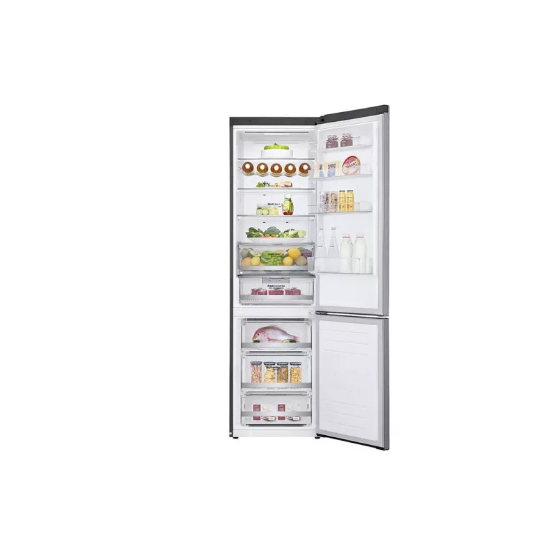LG GBB72PZDMN combinado frigorífico-congelador independente 384 L prateado