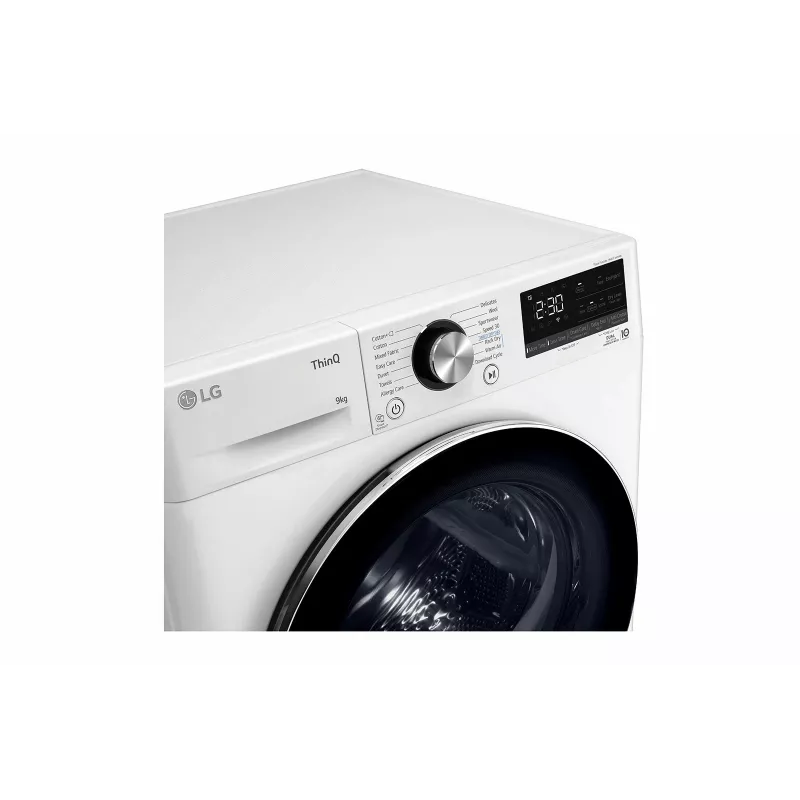LG RH90V9AV2N máquina de secar roupa independente de carregamento frontal 9 kg branca