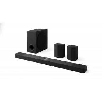 Barra de som LG S95TR 9.1.5 canais 810 W RMS com subwoofer sem fios 220 W, preto