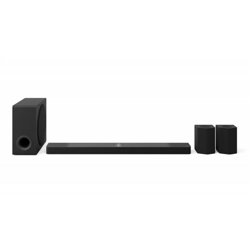 Barra de som LG S95TR 9.1.5 canais 810 W RMS com subwoofer sem fios 220 W, preto