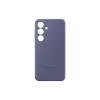 Capa de silicone Samsung Galaxy S24 violeta monocromático