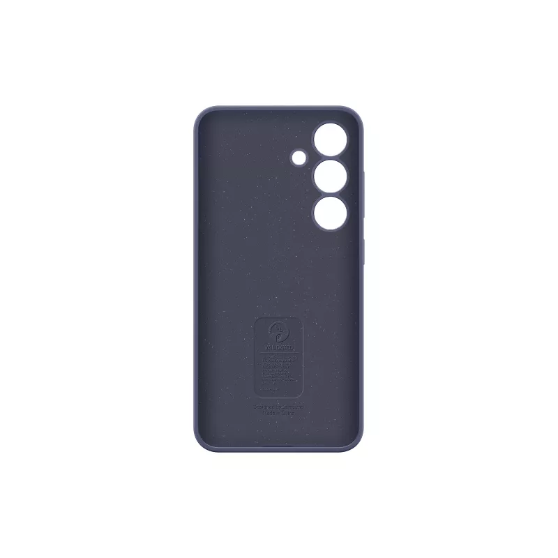 Capa de silicone Samsung Galaxy S24 violeta monocromático