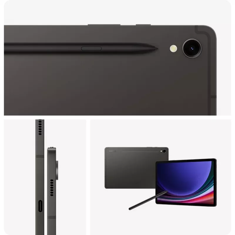 Samsung Galaxy Tab S9 SM-X716B 5G Snapdragon 256 GB 27,9 cm (11 polegadas) 12 GB Wi-Fi 6 (802.11ax) Android 13 graphite