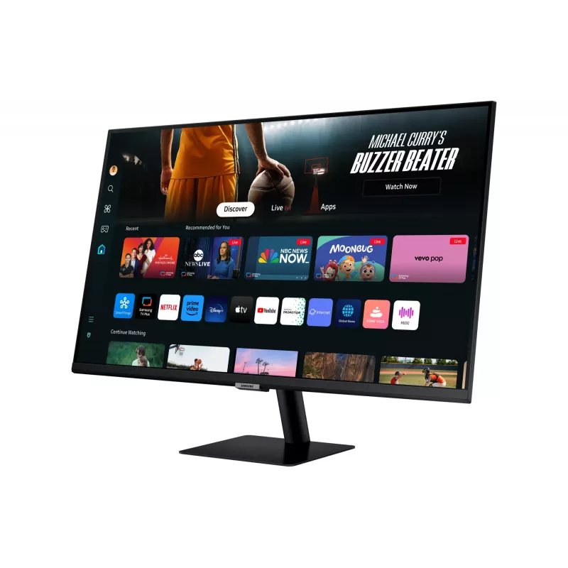 Samsung M70D monitor de computador 81,3 cm (32 polegadas) 3840 x 2160 píxeis 4K Ultra HD LED preto
