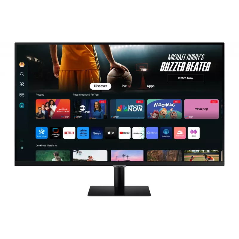 Samsung M70D monitor de computador 81,3 cm (32 polegadas) 3840 x 2160 píxeis 4K Ultra HD LED preto
