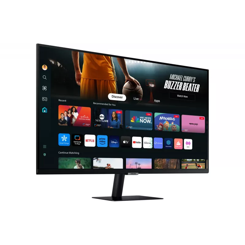 Samsung M70D monitor de computador 81,3 cm (32 polegadas) 3840 x 2160 píxeis 4K Ultra HD LED preto
