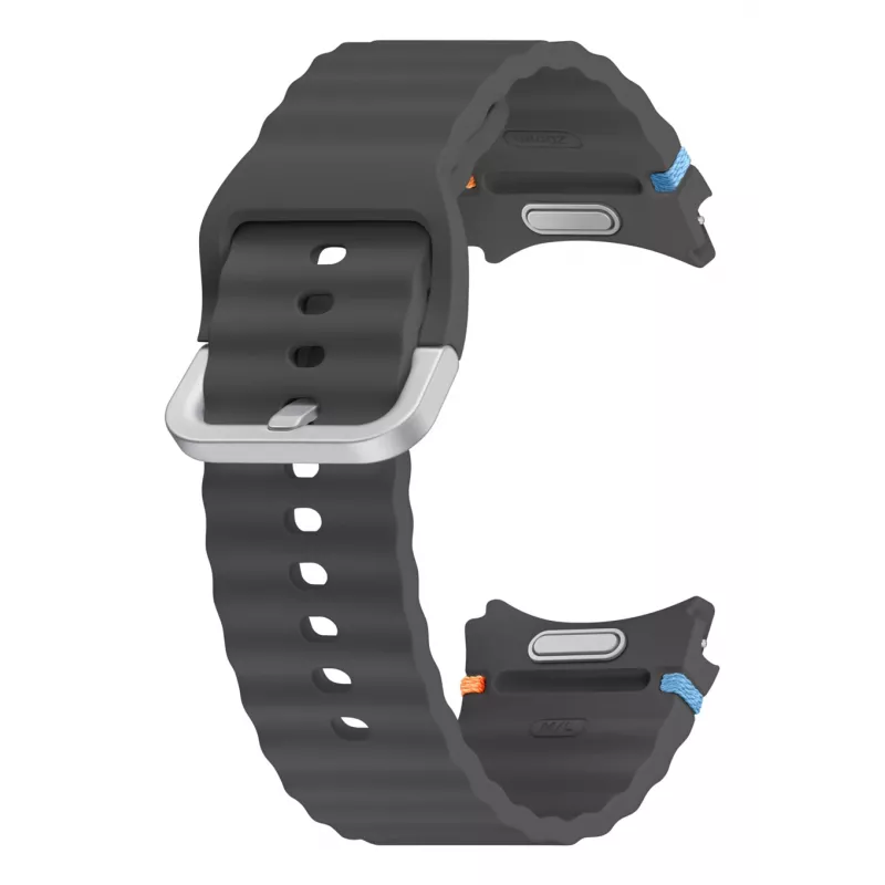Samsung Sport Band (M/L) para Galaxy Watch 7, bracelete, smartwatch, cinzento, Samsung, Galaxy Watch Ultra, prateado