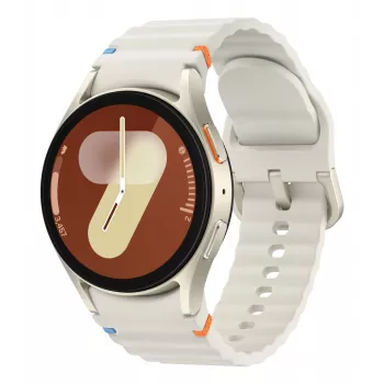 Samsung Galaxy Watch7 3,3 cm (1,3 polegadas) AMOLED 40 mm digital 432 x 432 píxeis ecrã tátil 4G creme Wi-Fi GPS (satélite)