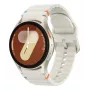 Samsung Galaxy Watch7 3,3 cm (1,3 polegadas) AMOLED 40 mm digital 432 x 432 píxeis ecrã tátil 4G creme Wi-Fi GPS (satélite)