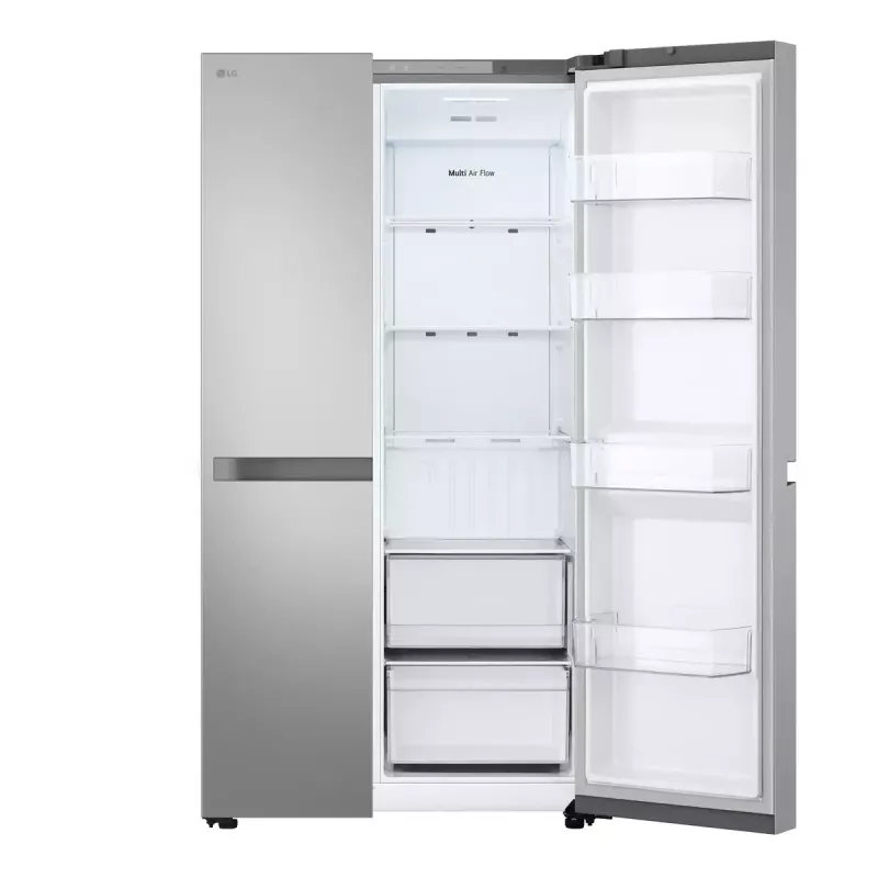 LG NatureFRESH GSBC40PYPE frigorífico combinado americano – Prime Silver – classe de eficiência energética E