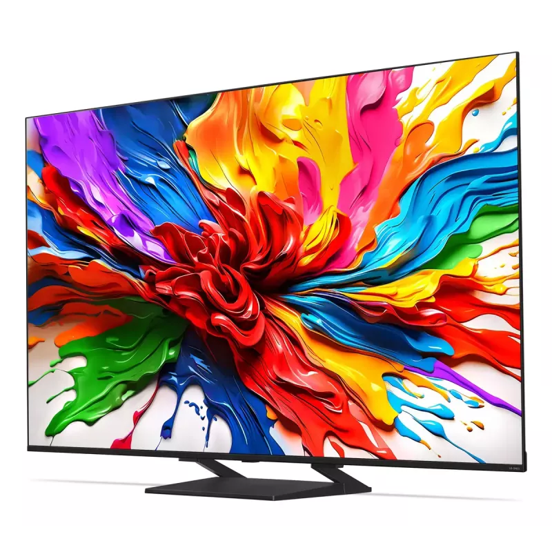 LG QNED evo AI 55QNED93A6A 139,7 cm (55 polegadas) 4K Ultra HD Smart TV Wi-Fi preto
