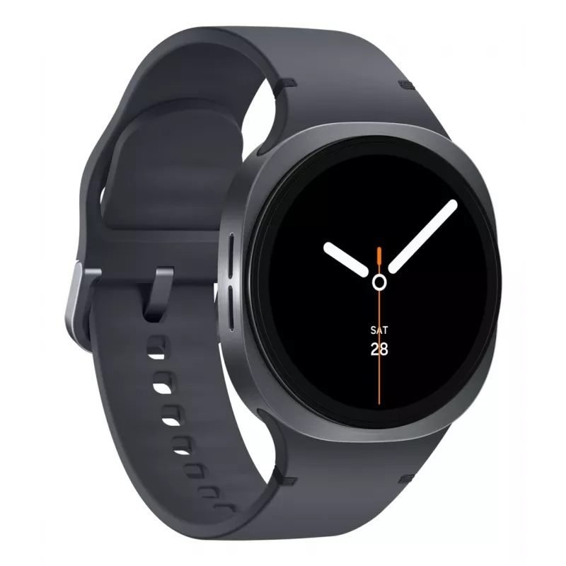 Samsung Galaxy Watch8 SM-L325FDAAXEF Smartwatch / relógio desportivo 3,3 cm (1,3 polegadas) AMOLED 40 mm digital 438 x 438 píxeis 4G grafite Wi-Fi GPS (satélite)