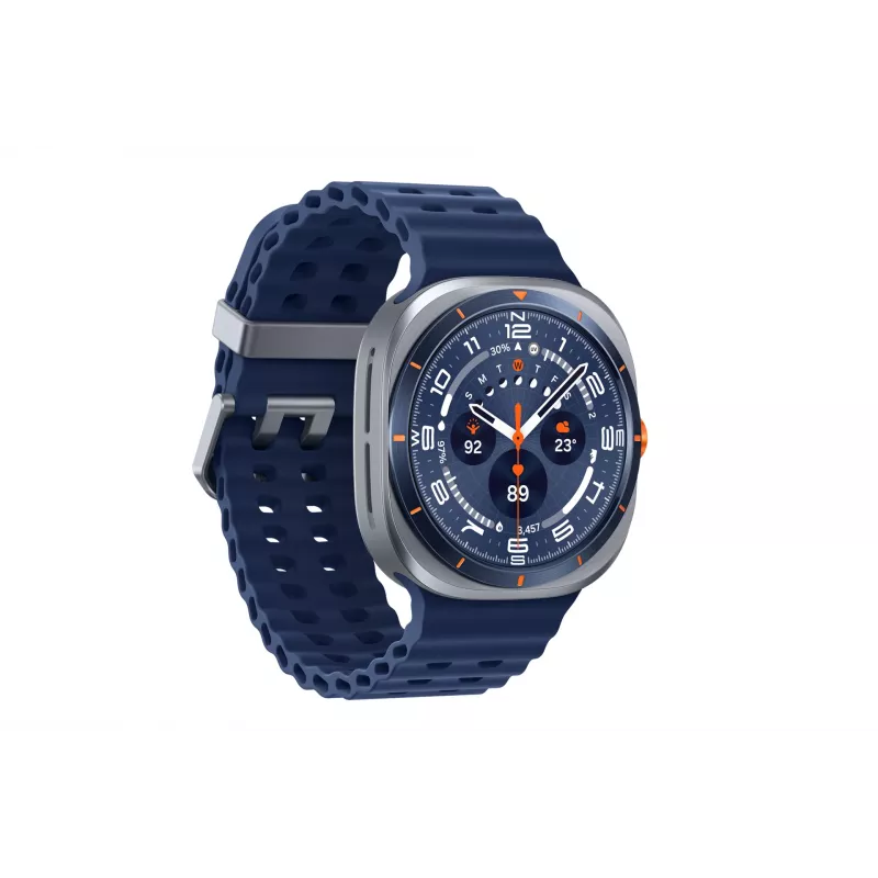 Samsung Galaxy Watch Ultra 3,81 cm (1,5 polegadas) AMOLED 47 mm digital 480 x 480 píxeis ecrã tátil 4G azul Wi-Fi GPS (satélite)