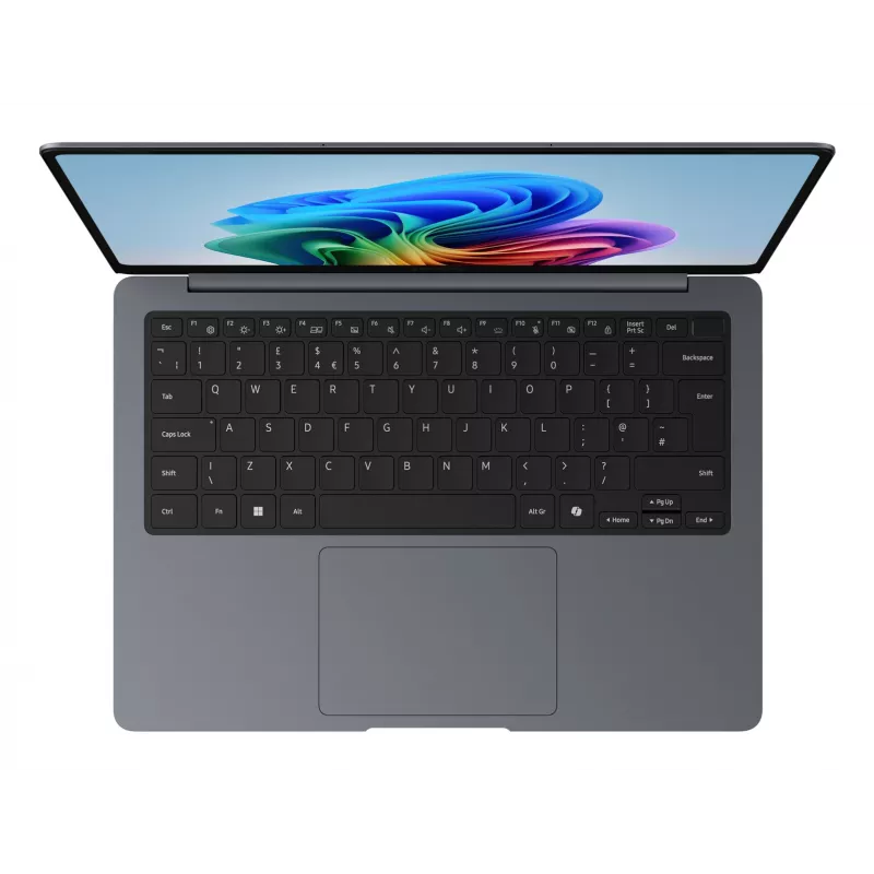 Samsung Galaxy Book6 Pro Copilot+ PC Intel Core Ultra 7 356H portátil 35,6 cm (14 polegadas) ecrã tátil WQXGA+ 16 GB LPDDR5x-SDRAM 1 TB SSD Wi-Fi 7 (802.11be) Windows 11 Home cinzento