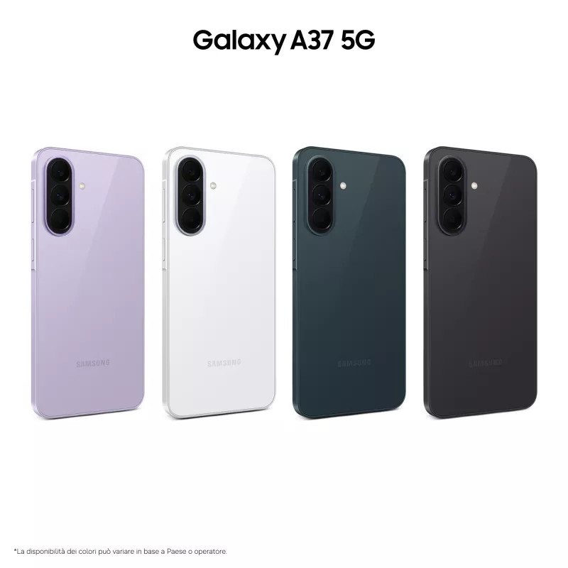 Samsung Galaxy A37 5G 17 cm (6,7 polegadas) Dual SIM Android 16.0 USB Type-C 8 GB 256 GB 5000 mAh Charcoal