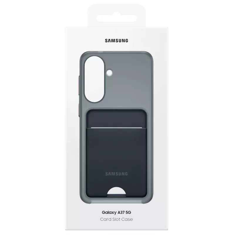 Samsung EF-OA376TBEGWW capa para telemóvel 17 cm (6,7 inch) capa com carteira preta
