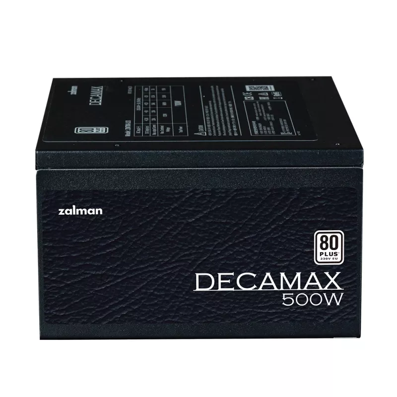 Zalman Decamax fonte de alimentação 500 W ATX preta