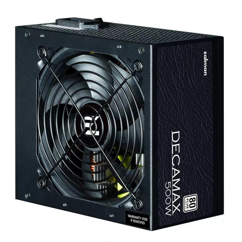 Zalman Decamax fonte de alimentação 500 W ATX preta