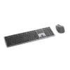 DELL Pro Plus Teclado e rato - KM7321W - UK (QWERTY), Full-Size (100%), sem fios, RF Wireless + Bluetooth, QWERTY, cinzento, titânio, rato incluído