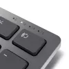 DELL Pro Plus Teclado e rato - KM7321W - UK (QWERTY), Full-Size (100%), sem fios, RF Wireless + Bluetooth, QWERTY, cinzento, titânio, rato incluído
