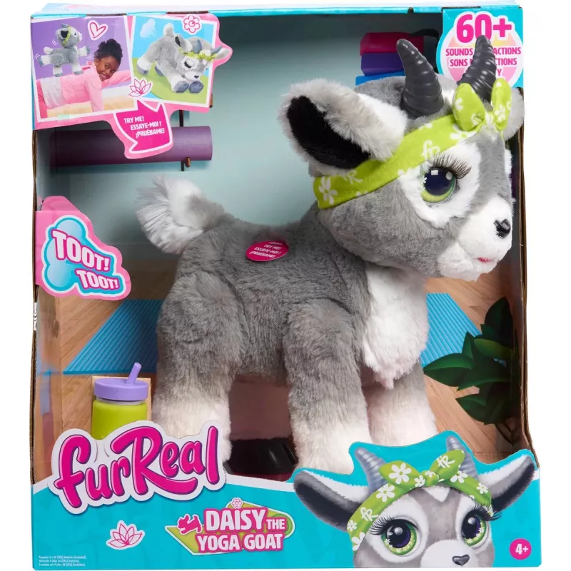 FurReal Daisy the Yoga Goat, rapaz/rapariga, 4 ano(s), com som