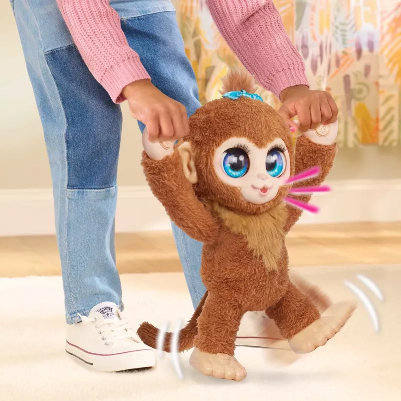 FurReal Peanut o macaco brincalhão, rapaz/rapariga, 4 anos FurReal Peanut o macaco brincalhão. Cor do produto: multicolor