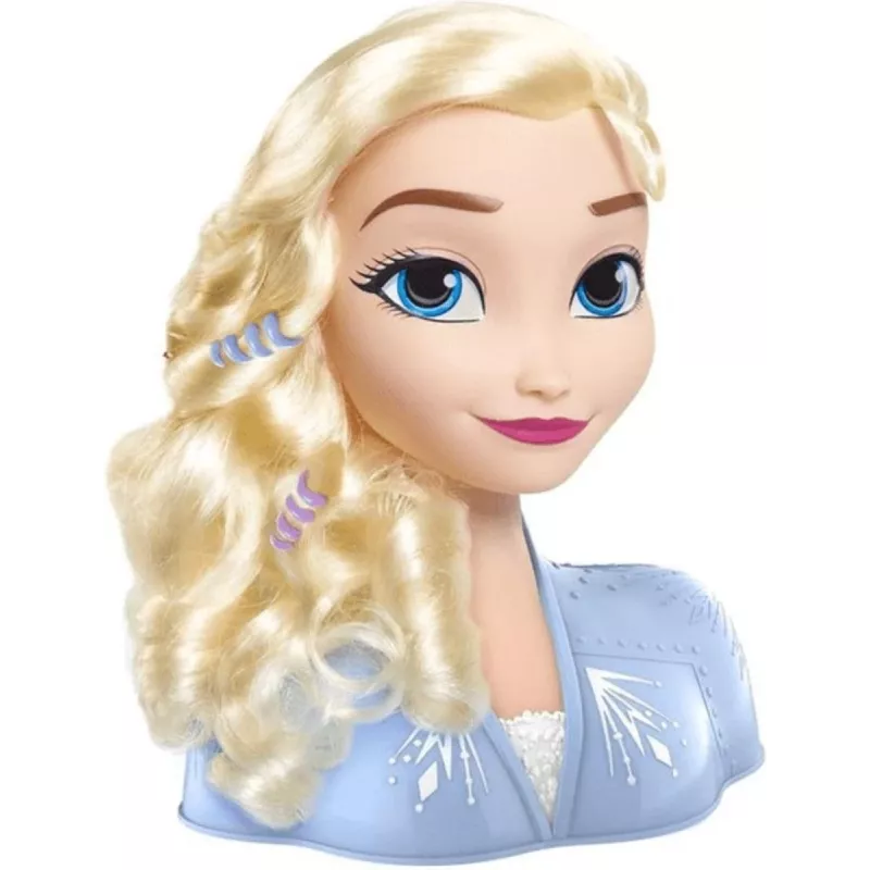 Just Play Disney Frozen 2, cabeça de boneca de maquilhagem/estilo, feminino, 3 ano(s), 120 mm, multicolor
