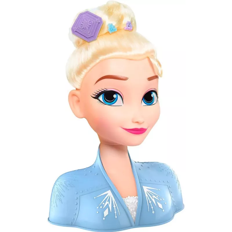 Just Play Disney Frozen 2, cabeça de boneca de maquilhagem/estilo, feminino, 3 ano(s), 120 mm, multicolor