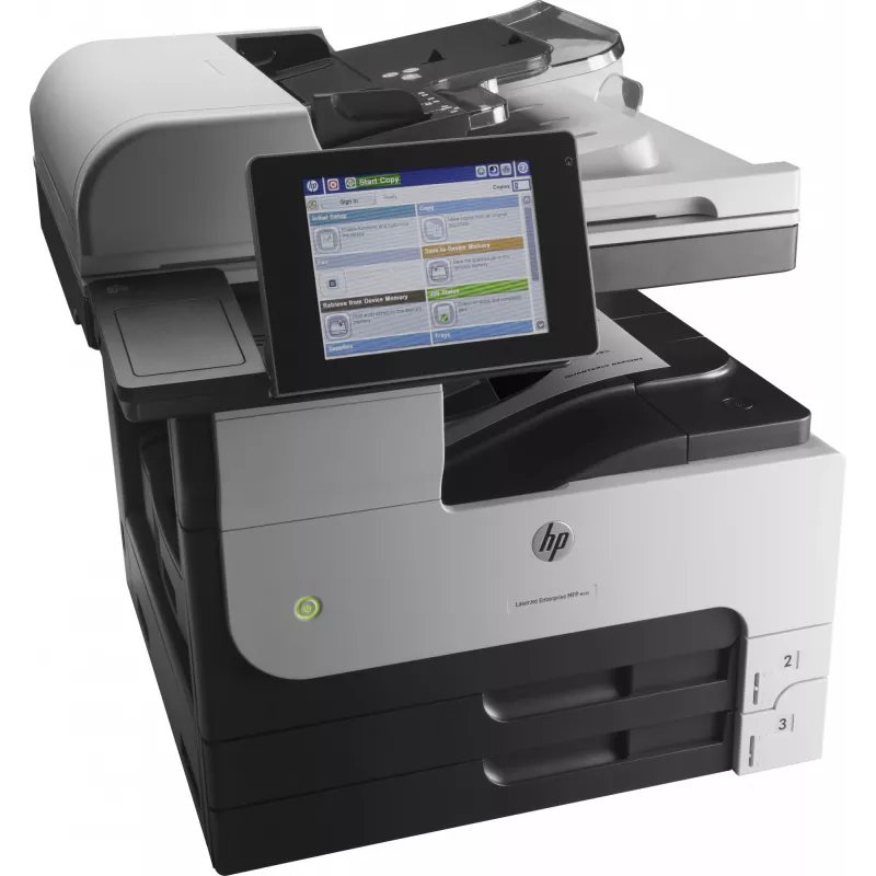 HP LaserJet Enterprise MFP M725dn, laser, impressão a preto e branco, 1200 x 1200 DPI, A3, impressão direta, preto, cinzento