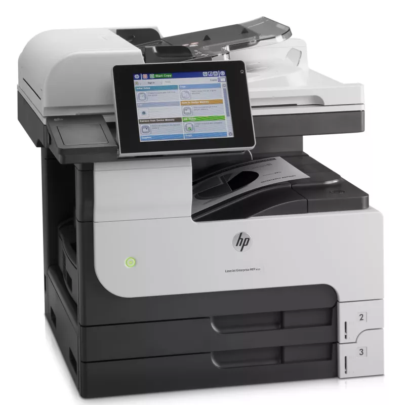 HP LaserJet Enterprise MFP M725dn, laser, impressão a preto e branco, 1200 x 1200 DPI, A3, impressão direta, preto, cinzento