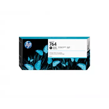 HP 764 300 ml cartucho de tinta fotográfica preto para DesignJet, HP DesignJet T3500 Production eMFP Série, impressão térmica a jato de tinta, preto, Singapura, 283 mm, 41 mm