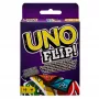 Jogo de cartas UNO FLIP com baralho acessível para daltónicos para crianças, adultos e noites de jogos em família