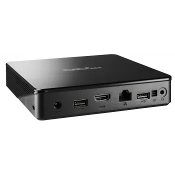 Shuttle XPC nano NS02EV2 Rockchip RK3368 2 GB DDR3L-SDRAM 16 GB eMMC Android 8.1 Mini PC Nettop preto