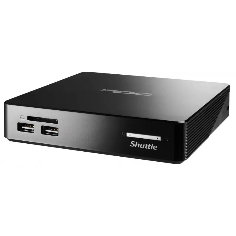 Shuttle XPC nano NS02EV2 Rockchip RK3368 2 GB DDR3L-SDRAM 16 GB eMMC Android 8.1 Mini PC Nettop preto