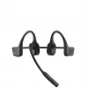 SHOKZ OpenComm2 2025 Upgrade Headset Bluetooth de condução óssea sem fios para videoconferências com porta de carregamento USB-C | 16 h de tempo de conversação, 29 m de alcance, 1 h de carregamento | Com microfone de arco com cancelamento de ruído, preto