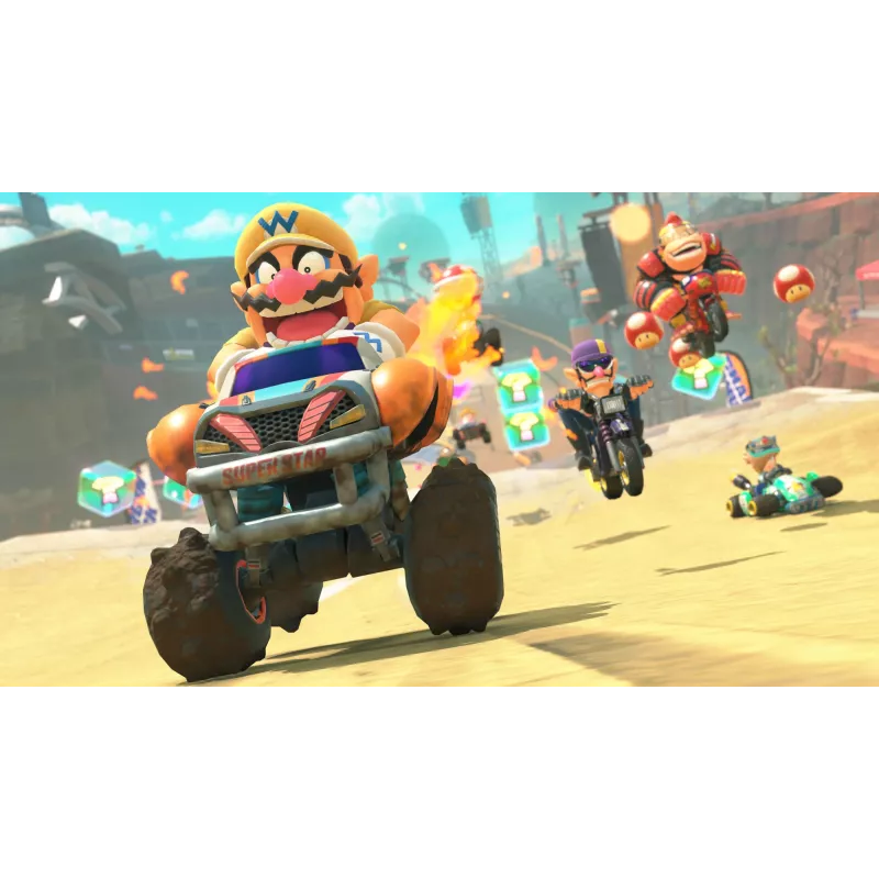 Nintendo Mario Kart World, Nintendo Switch 2, modo multijogador, suporte físico