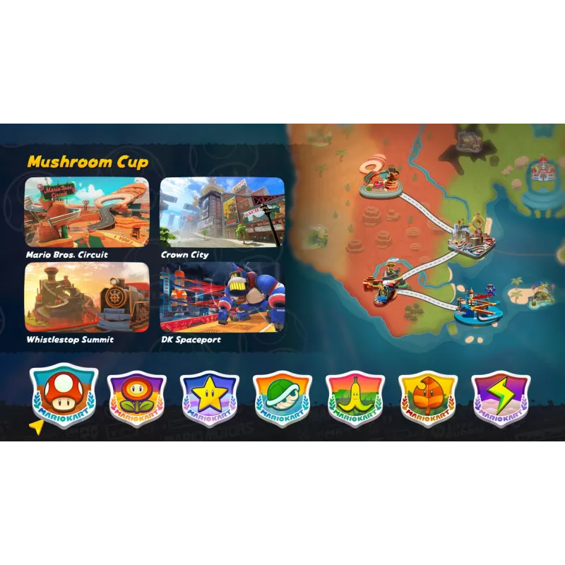 Nintendo Mario Kart World, Nintendo Switch 2, modo multijogador, suporte físico