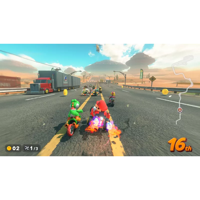 Nintendo Mario Kart World, Nintendo Switch 2, modo multijogador, suporte físico