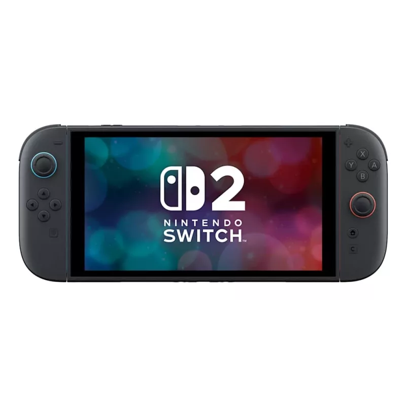 Consola de jogos NINTENDO Switch 2 preto — LCD 7,9 polegadas 1920×1080, 120 Hz, 256 GB, bateria 5220 mAh, Wi-Fi 6, Bluetooth, HDR10