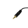 StarTech.com Cabo de áudio estéreo de 3,5 mm de 1,8 m - M/M, 3,5 mm, ficha, 3,5 mm, ficha, 1,8 m, preto