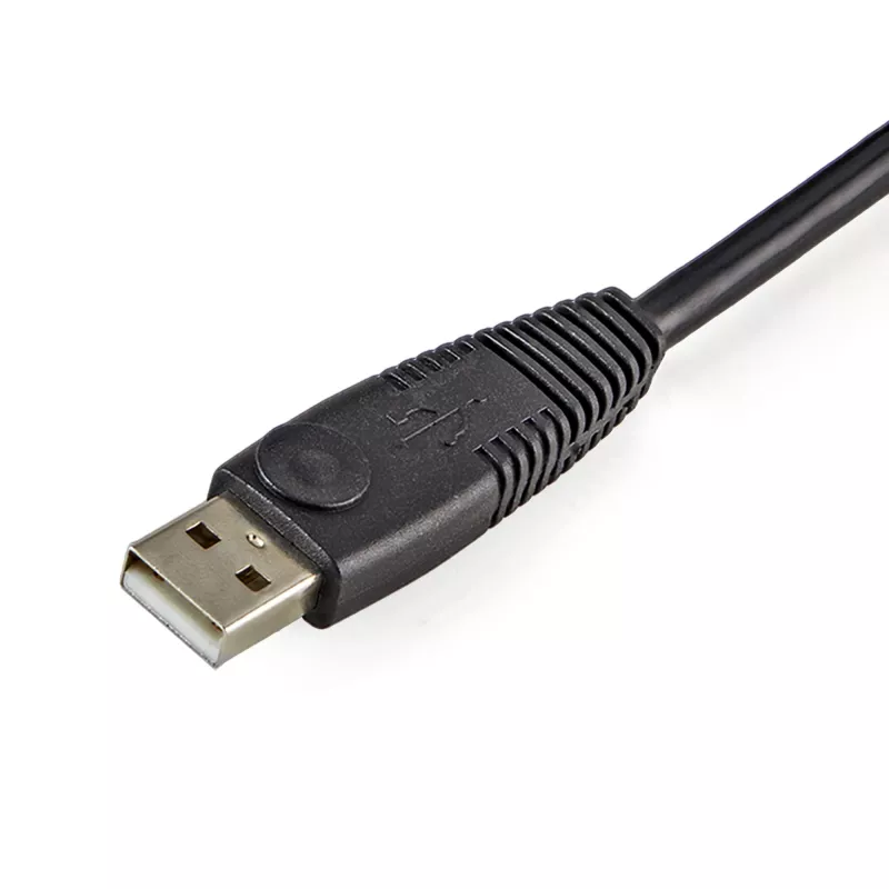 StarTech.com Cabo KVM USB DVI 4-em-1 de 1,8 m com áudio e microfone