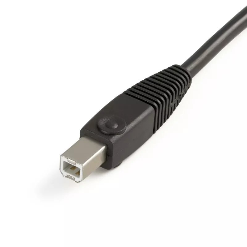 StarTech.com Cabo KVM USB DVI 4-em-1 de 1,8 m com áudio e microfone